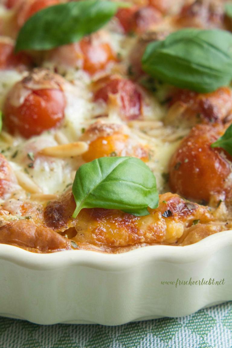 Tomaten-Mozzarella-Tarte für den Frühling - Frisch Verliebt - mein Blog ...