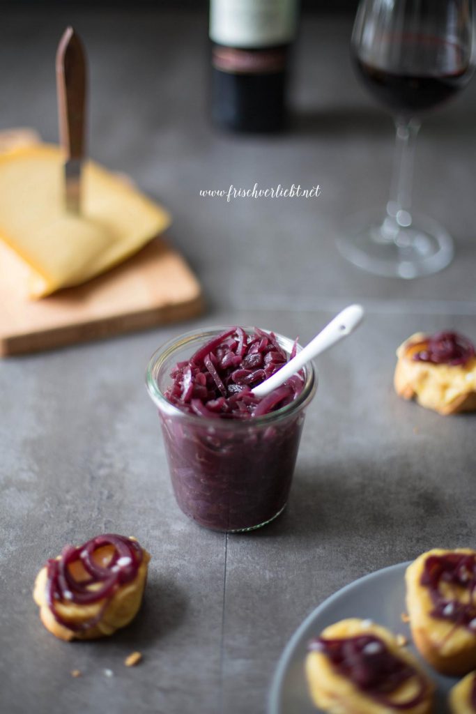 Baguette mit Apfel Zwiebel Chutney - Frisch Verliebt Blog