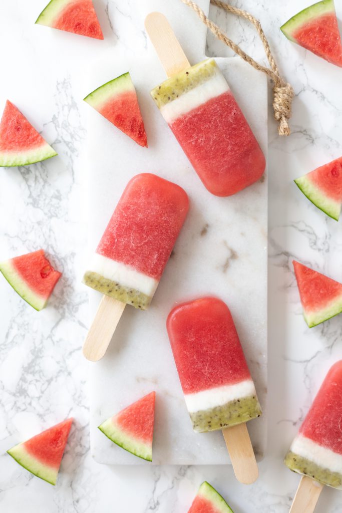 Melonen Eis Am Stiel Rezept Frisch Verliebt Blog Aus Berlin