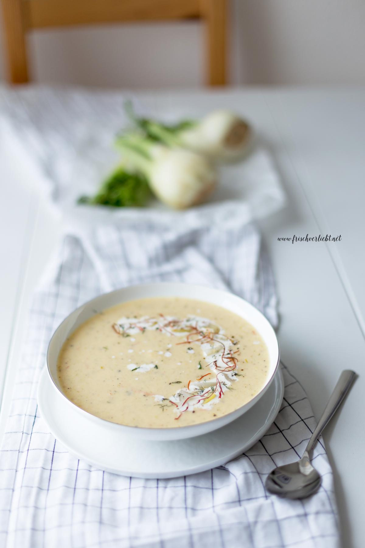 Kartoffel Fenchel Suppe mit Chili - Frisch Verliebt Blog