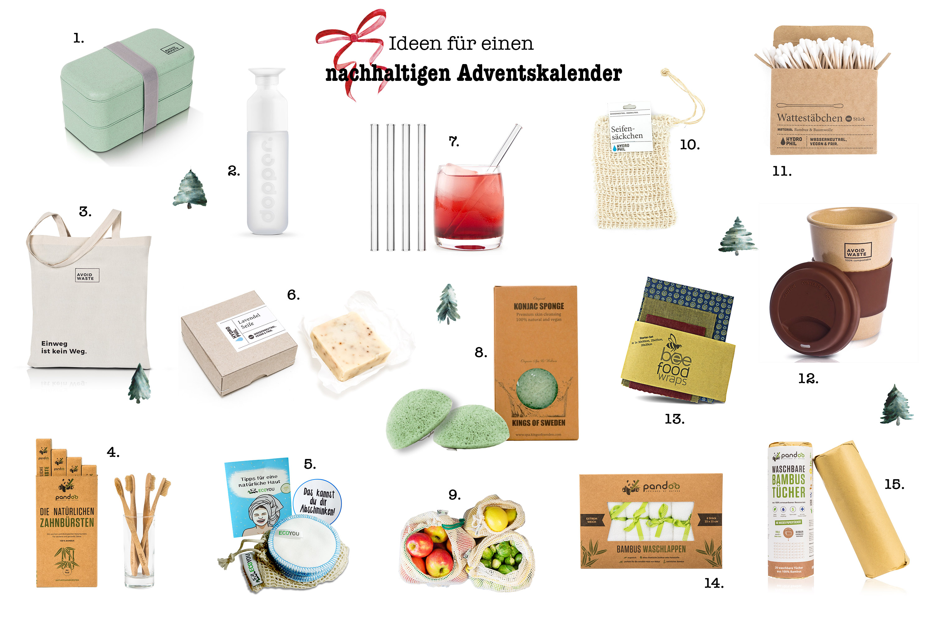 Ideen Fur Einen Nachhaltigen Adventskalender Frisch Verliebt Mein Blog Fur Food Und Lifestyle