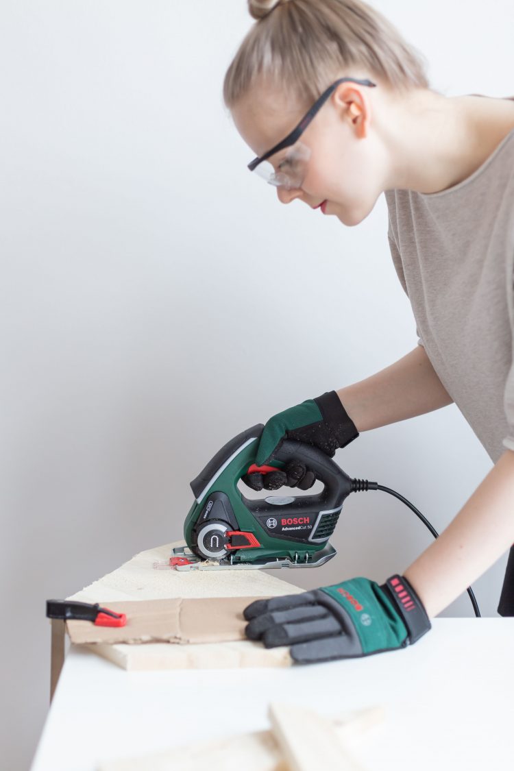 Selbst gewerkelter Kerzenständer aus Holz - Frisch Verliebt - mein Blog